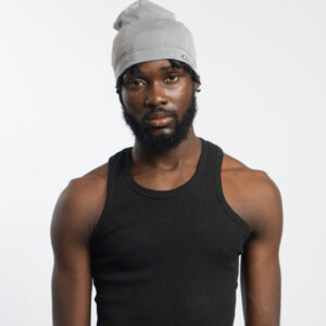 spandex cap-Grey
